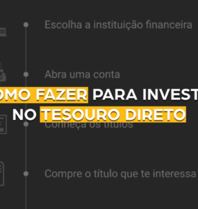 como fazer para investir no tesouro direto