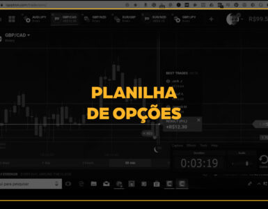 planilha de opções